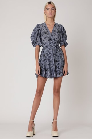 $Robe patineuse - Bleu