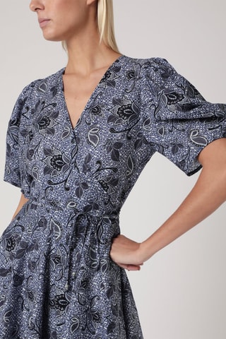 $Robe patineuse - Bleu