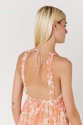 $Robe longue - Corail