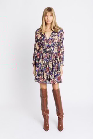 $Robe patineuse - Rose et bleu