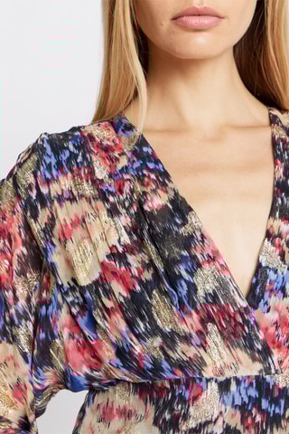 $Robe patineuse - Rose et bleu