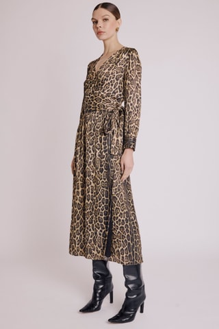 $Robe longue - Beige