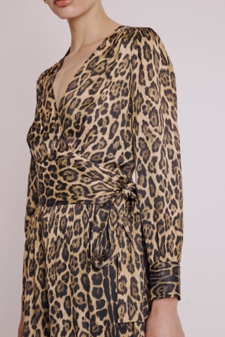 $Robe longue - Beige