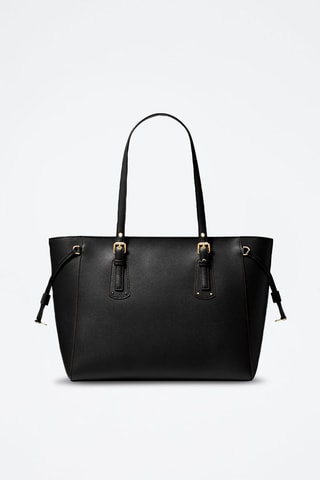 $Cabas en cuir - 
Noir