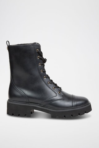 $Bottines Weiss - Noir