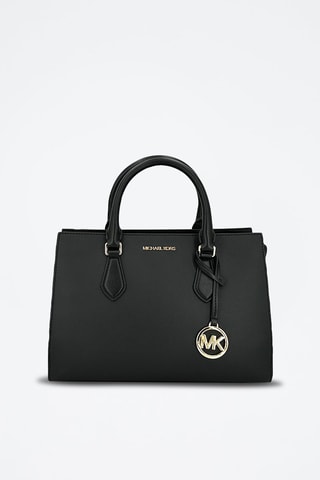 $Sac à main en cuir - Noir