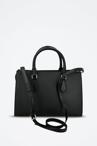 $Sac à main en cuir - Noir