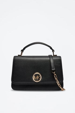 $Sac à main en cuir - Noir