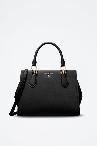 $Sac à main en cuir - Noir