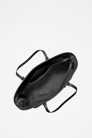 $Cabas en cuir - Noir