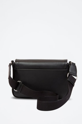 $Sac bandoulière en cuir Bradshaw - Noir