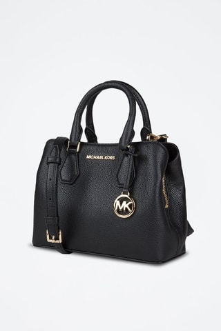 $Sac à main en cuir - Noir