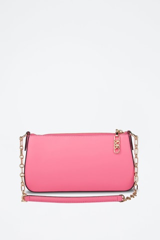 $Sac porté épaule en cuir - Rose