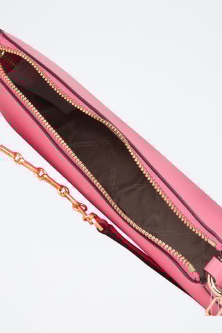 $Sac porté épaule en cuir - Rose