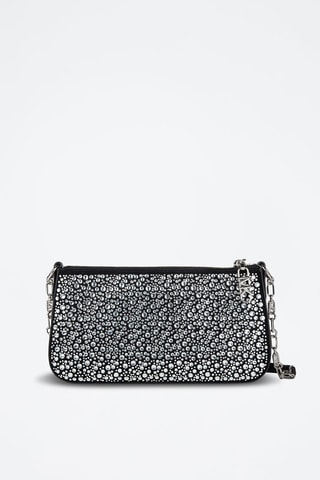 $Sac porté épaule en cuir - Noir