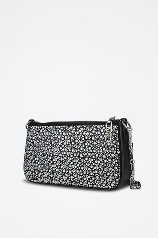 $Sac porté épaule en cuir - Noir