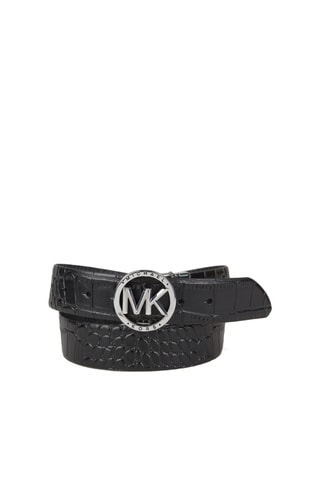 $Ceinture en cuir - Noir
