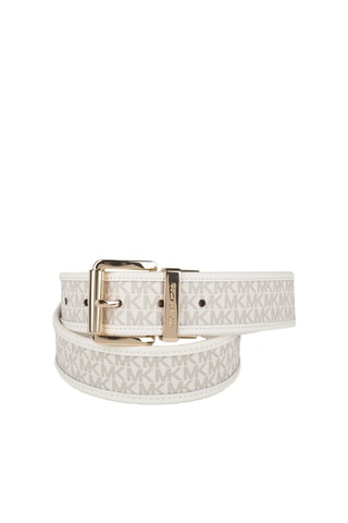 $Ceinture en cuir - Vanille