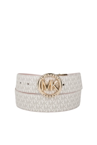 $Ceinture en cuir - Vanille