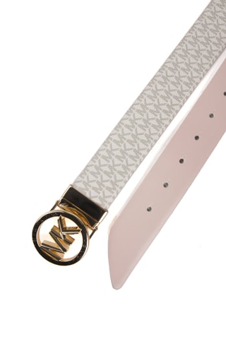 $Ceinture en cuir - Vanille