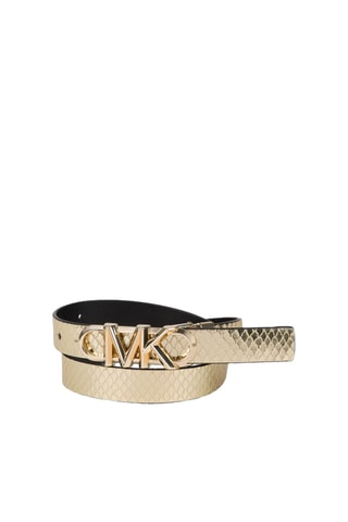 $Ceinture en cuir - Doré