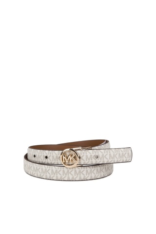 $Ceinture en cuir - Vanille