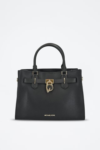 $Sac à main en cuir - Noir