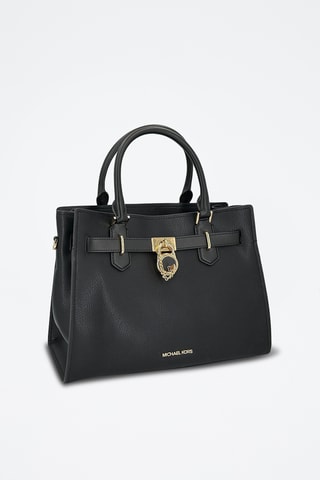 $Sac à main en cuir - Noir