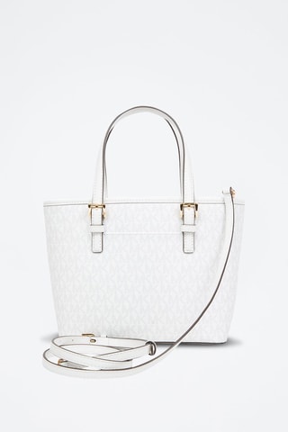 $Cabas Jet Set - Blanc