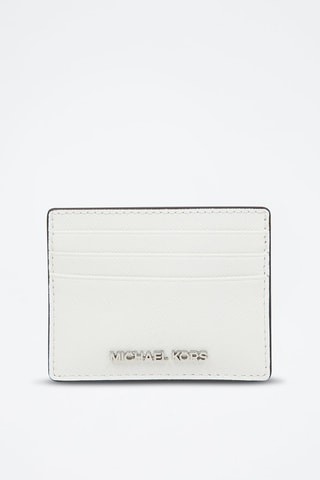 $Porte-cartes en cuir Jet Set - Blanc