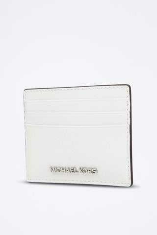 $Porte-cartes en cuir Jet Set - Blanc