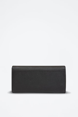 $Pochette en cuir Jet Set - Noir