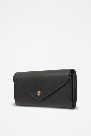 $Pochette en cuir Jet Set - Noir