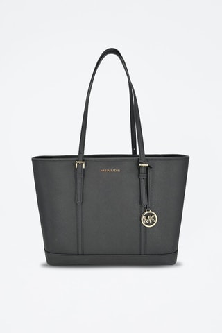 $Cabas en cuir - Noir