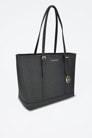$Cabas en cuir - Noir