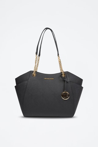 $Cabas en cuir - Noir