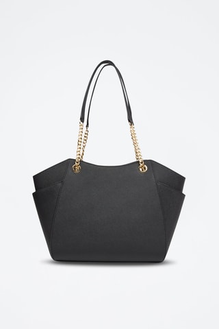 $Cabas en cuir - Noir