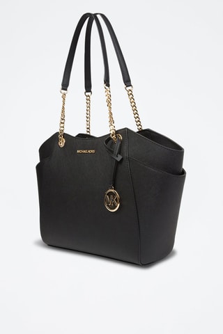 $Cabas en cuir - Noir