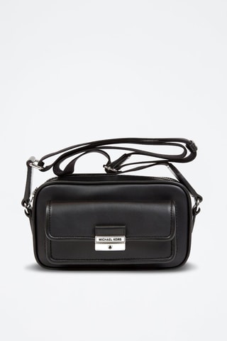 $Sac bandoulière en cuir Bradshaw - Noir