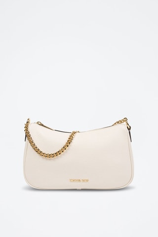 $Sac bandoulière en cuir Carmela - Blanc