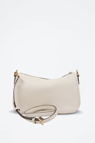 $Sac bandoulière en cuir Carmela - Blanc