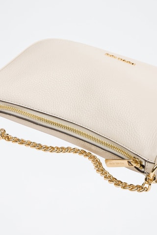 $Sac bandoulière en cuir Carmela - Blanc