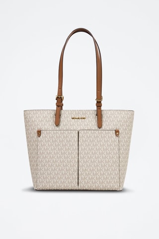 $Cabas Jet Set Travel - Beige