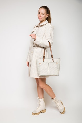 $Cabas Jet Set Travel - Beige