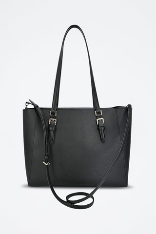 $Cabas en cuir - 
Noir
