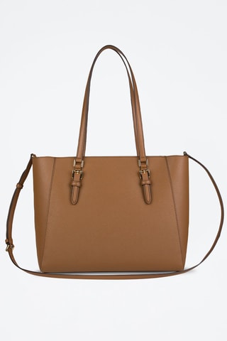 $Cabas 3-en-1 en cuir - Camel