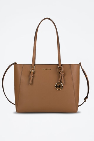 $Cabas 3-en-1 en cuir - Camel