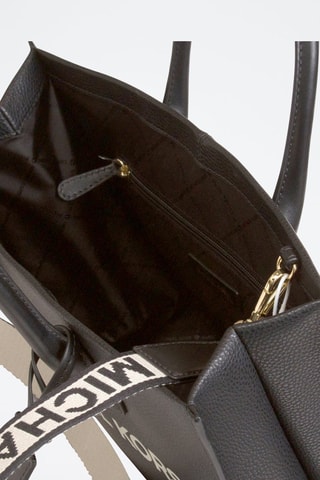 $Sac à main en cuir - Noir