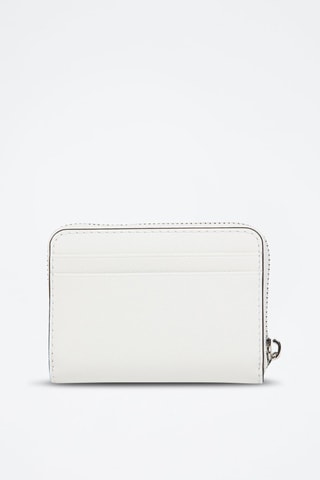 $Porte-cartes en cuir Jet Set - Blanc