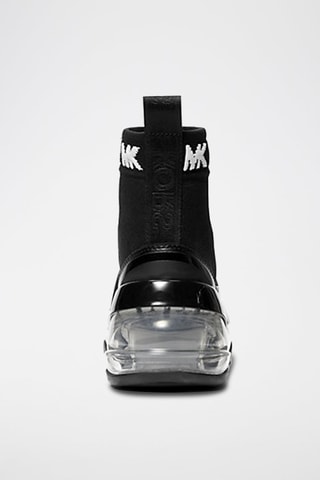 $Baskets-chaussettes compensées Olympia - Noir